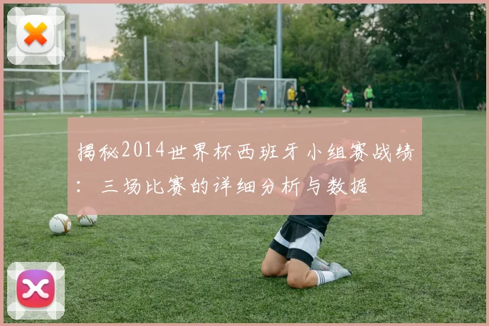 揭秘2014世界杯西班牙小组赛战绩:三场比赛的详细分析与数据