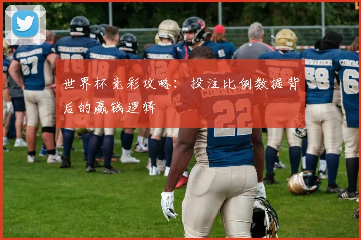 世界杯竞彩攻略:投注比例数据背后的赢钱逻辑